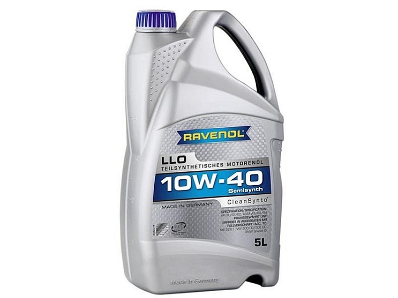 Масло RAVENOL LLO 10W-40 5L