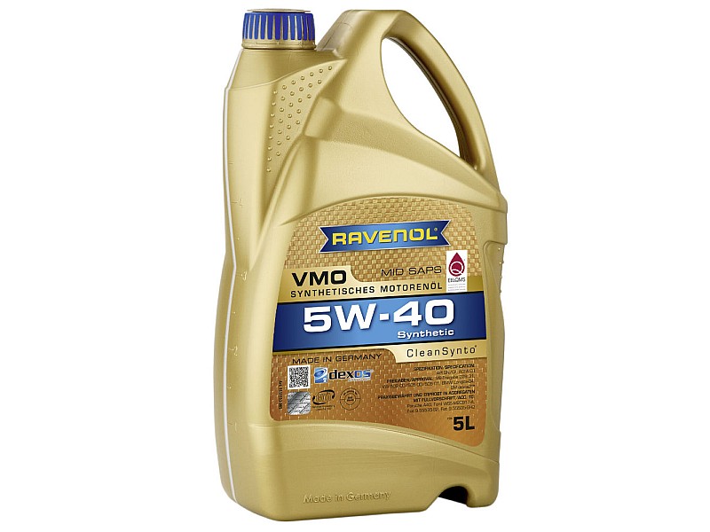 Масло RAVENOL VMO 5W-40 5L