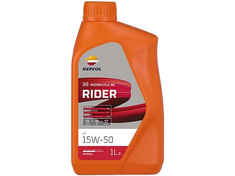 Масло REPSOL MOTO RIDER 4T 15W-50 1L