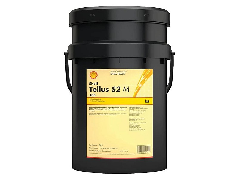 Хидравлично масло SHELL Tellus S2 M 100 20L