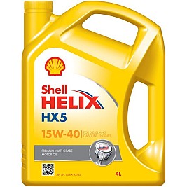 Масло SHELL HELIX HX5 15W-40 4L