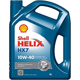 Масло SHELL HELIX HX7 10W-40 4L