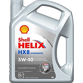 Масло SHELL HELIX HX8 5W-40 4L