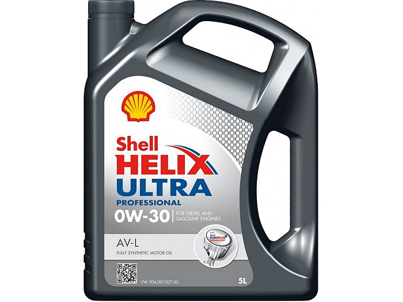 Масло SHELL HELIX ULTRA PROFESSIONAL AV-L 0W-30 5L