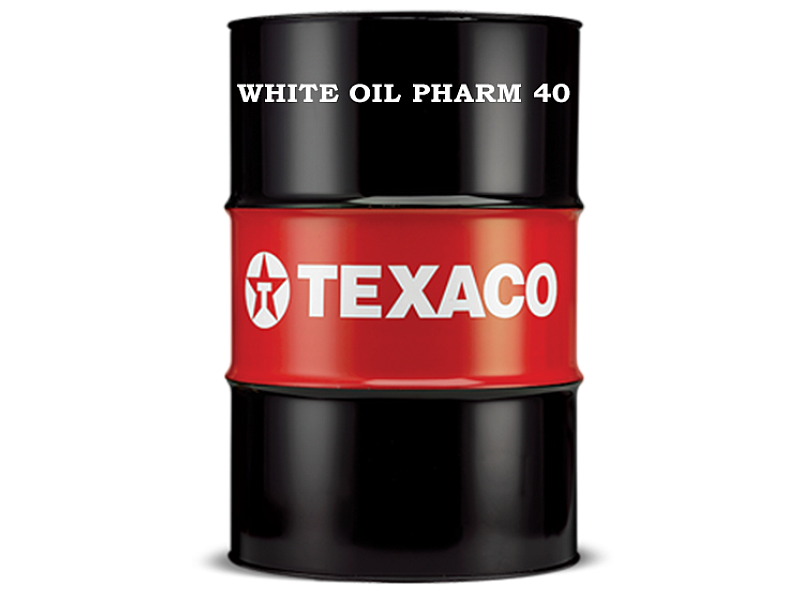 Texaco Superla White Oil Pharmaceutical 40 208L