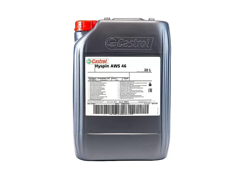 Хидравлично масло CASTROL HYSPIN AWS 46 20L