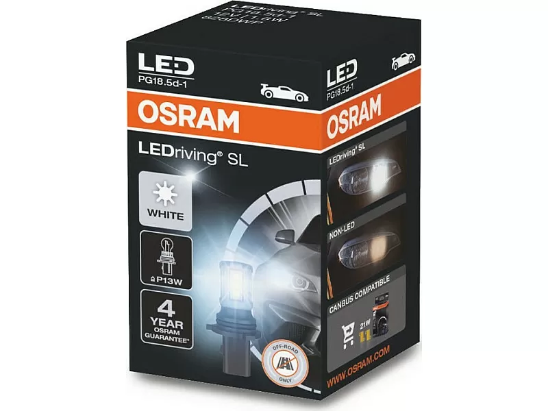 Крушки OSRAM LEDRIVING SL P13W, 12V, 1,5W 1бр. 3828CW Крушки OSRAM LEDRIVING SL P13W, 12V, 1,5W 1бр.