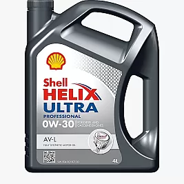 Масло SHELL HELIX ULTRA PROFESSIONAL AV-L 0W-30 4L