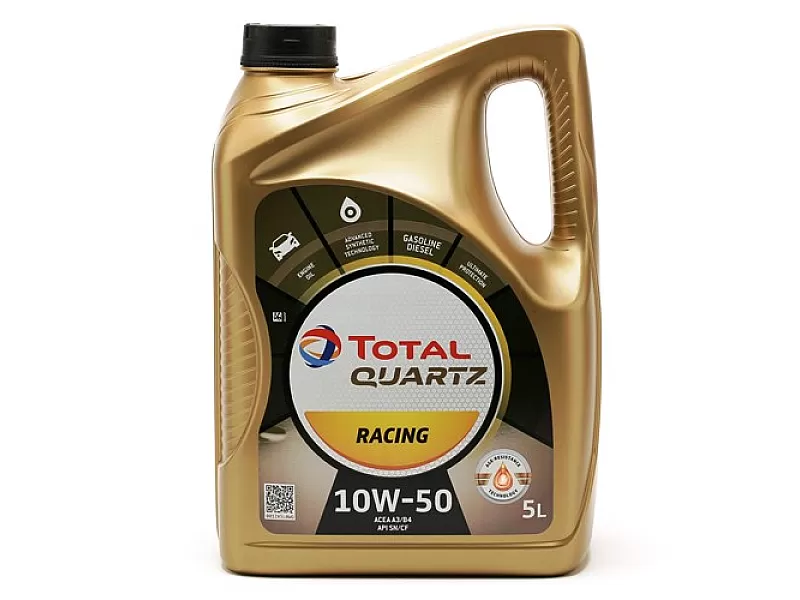 Масло TOTAL QUARTZ RACING 10W-50 5L Масло TOTAL QUARTZ RACING 10W-50 5L
