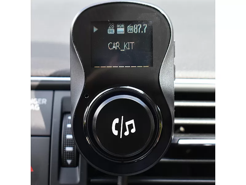 USB зарядно за автомобил с вградено радио Mega Drive 2.4 A USB FM 02787 - 5 USB зарядно за автомобил с вградено радио Mega Drive 2.4 A USB FM 02787 - 5