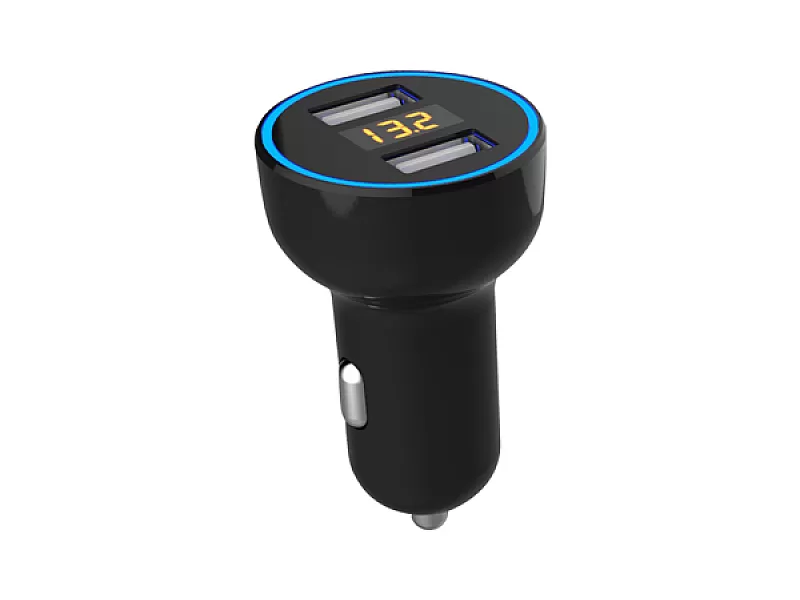 USB двойно зарядно за автомобил Mega Drive 18W 02791 USB двойно зарядно за автомобил Mega Drive 18W 02791