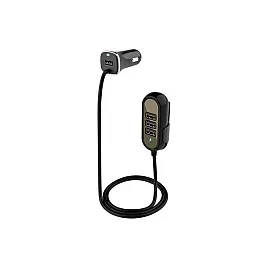 Зарядно за кола с 4 USB MEGADRIVE 5.8A (2.4A отпред и 3.4A отзад ) с кабел 1.4м