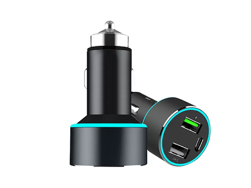 Зарядно за кола с 3 порта MEGADRIVE 1xUSB QC3.0 + 1xUSB 2.4A + 1xUSB Type-C 42W 02782 - 5 Зарядно за кола с 3 порта MEGADRIVE 1xUSB QC3.0 + 1xUSB 2.4A + 1xUSB Type-C 42W - 5