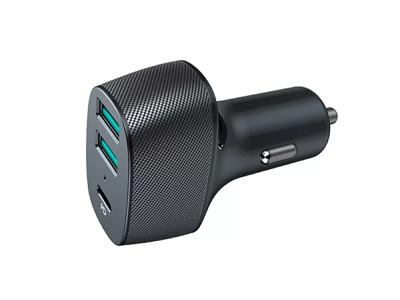 Зарядно за кола MEGADRIVE 2 USB QC3.0 и 1 USB TYPE-C 42W 02780 - 5 Зарядно за кола MEGADRIVE 2 USB QC3.0 и 1 USB TYPE-C 42W - 5