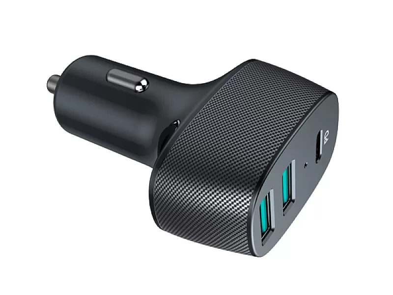Зарядно за кола MEGADRIVE 2 USB QC3.0 и 1 USB TYPE-C 42W 02780 - 2 Зарядно за кола MEGADRIVE 2 USB QC3.0 и 1 USB TYPE-C 42W - 2