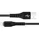 USB черен кабел за Iphone Fish Lightning Mega Drive USB черен кабел за Iphone Fish Lightning Mega Drive