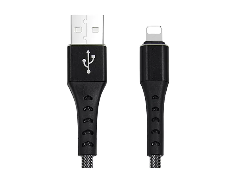 USB черен кабел за Iphone Fish Lightning Mega Drive - 3 USB черен кабел за Iphone Fish Lightning Mega Drive - 3