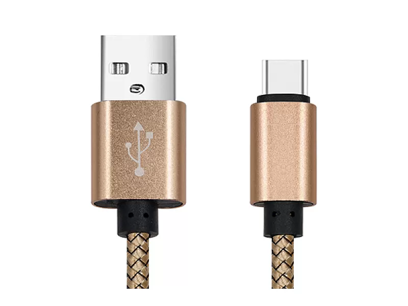 USB златен кабел TYPE-C 1 Mega Drive USB златен кабел TYPE-C 1 Mega Drive