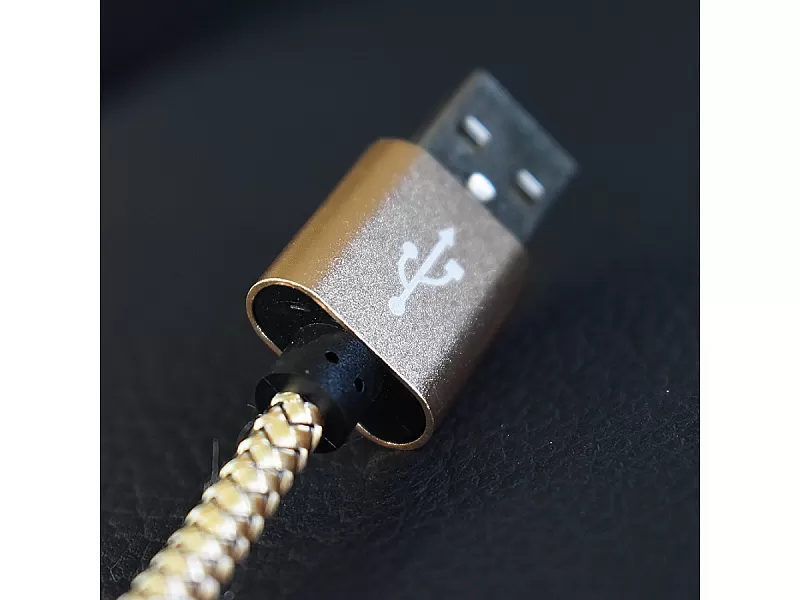 USB златен кабел TYPE-C 1 Mega Drive - 2 USB златен кабел TYPE-C 1 Mega Drive - 2