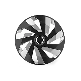 Тасове за джанти 15" MegaDrive  VECTOR RC SILVER&BLACK