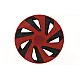 Тасове за джанти 15" MegaDrive 44355 Vector Red&Black Тасове за джанти 15" MegaDrive 44355 Vector Red&Black