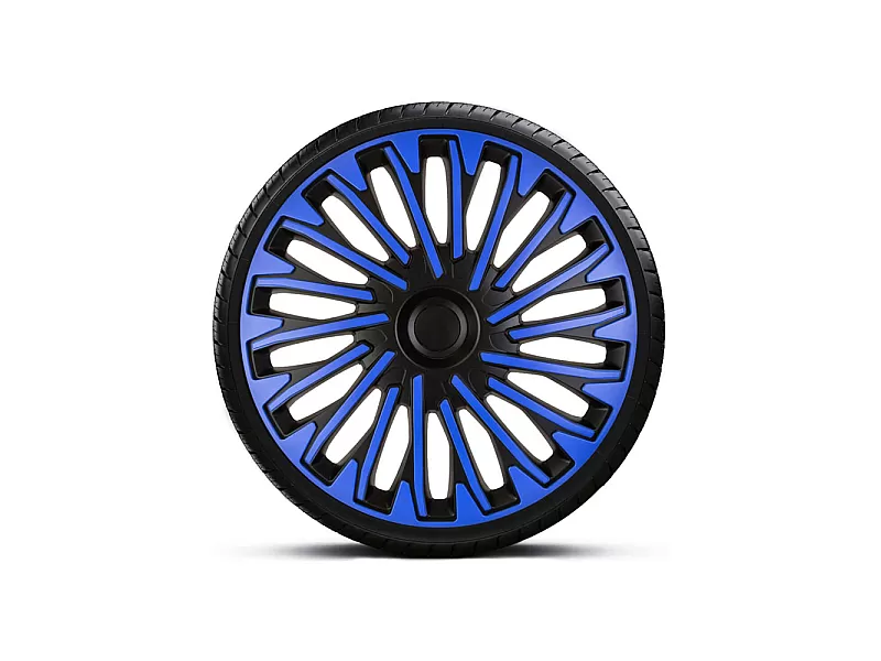 Тасове за джанти 16 MEGA DRIVE BLUE-BLACK CU INEL NEGRU SOHO Тасове за джанти 16 MEGA DRIVE BLUE-BLACK CU INEL NEGRU SOHO