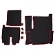 ECOLOGICAL LEATHER CAR MATS TRUCK UMBRELLA за MAN SERIA TGX 6 ECOLOGICAL LEATHER BLUE Кожени стелки за камион MAN SERIA TGX 6 ECOLOGICAL син цвят