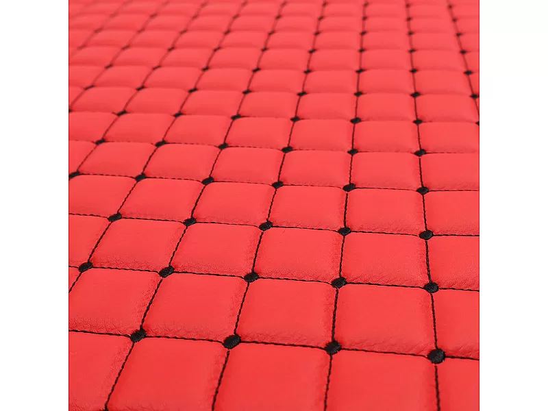 ECOLOGICAL LEATHER CAR MATS TRUCK UMBRELLA за MERCEDES ACTROS EURO 5 1844 MP2 MP3 MP4 ECOLOGICAL LEATHER RED - 2 Кожени стелки за камион MERCEDES ACTROS EURO 5 1844 MP2 MP3 MP4 ECOLOGICAL Червен цвят - 2