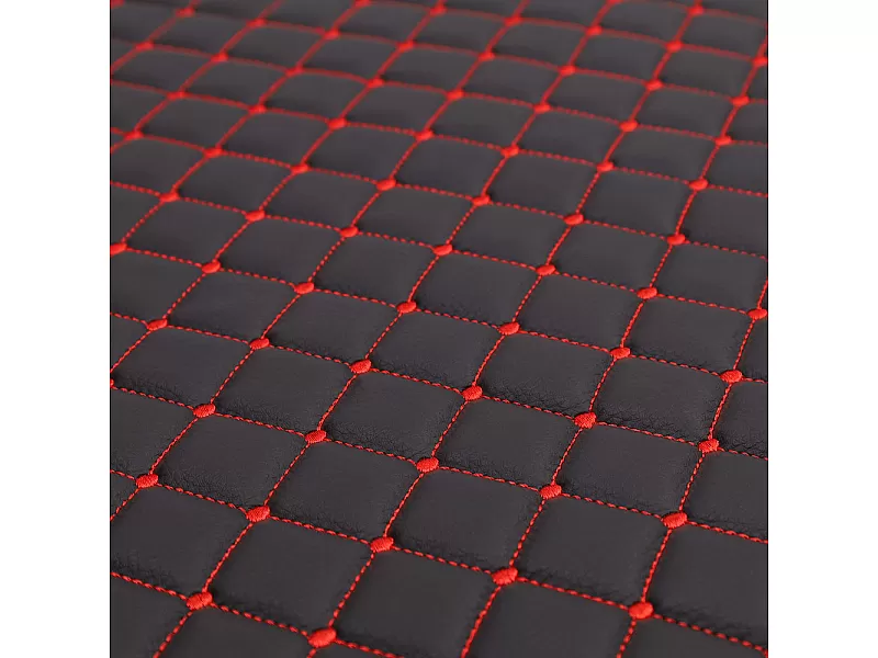 ECOLOGICAL LEATHER CAR MATS TRUCK UMBRELLA за VOLVO EURO 5 ECOLOGICAL LEATHER BLACK - 3 Кожени стелки за камион VOLVO EURO 5 ECOLOGICAL Черен цвят - 3
