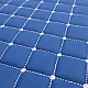 ECOLOGICAL LEATHER CAR MATS TRUCK UMBRELLA за VOLVO FH12 ECOLOGICAL LEATHER BLUE TYPE 1 Кожени стелки за камион VOLVO FH12 ECOLOGICAL Син цвят TYPE 1
