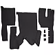 ECOLOGICAL LEATHER CAR MATS TRUCK UMBRELLA за VOLVO FH12 ECOLOGICAL LEATHER BLUE TYPE 1 Кожени стелки за камион VOLVO FH12 ECOLOGICAL Син цвят TYPE 1