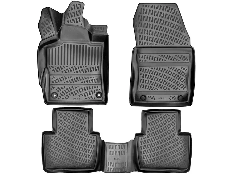 Гумени стелки за PEUGEOT 408 2023- 8682578019572 - 2 Гумени стелки за PEUGEOT 408 2023- - 2