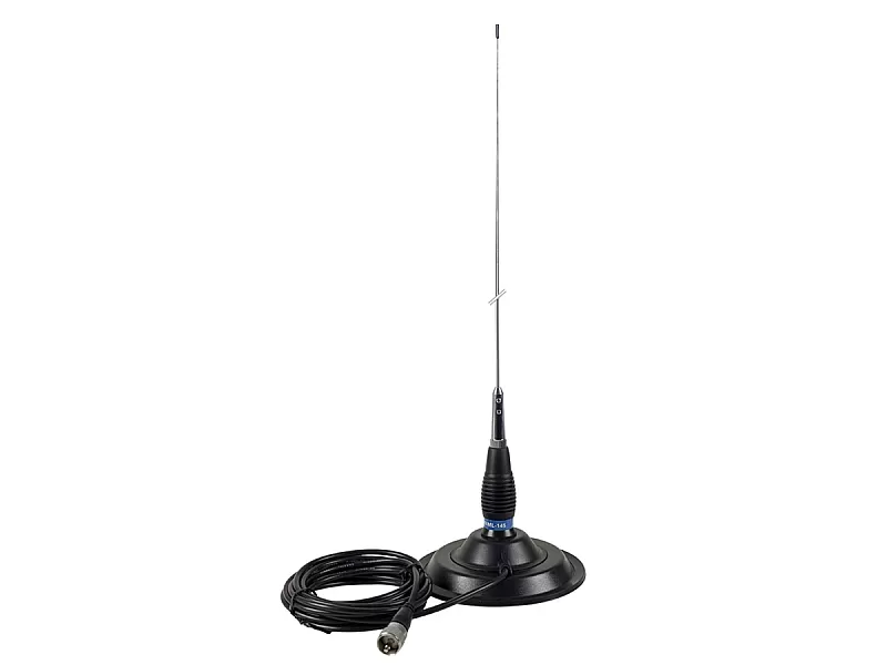 Антена CB PNI ML145 дължина 145 см, 26 - 28 Mhz, 400W с магнит PNI 145 / PL Антена CB PNI ML145 дължина 145 см, 26 - 28 Mhz, 400W с магнит PNI 145 / PL