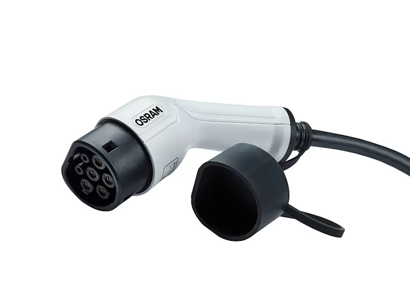 Кабел за зареждане на ел. автомобили OSRAM 7PIN, 1PHASE, 32 AMP - 2 Кабел за зареждане на електрически автомобили OSRAM BATTERYcharge 7PIN, 1PHASE, 32 AMP - 2