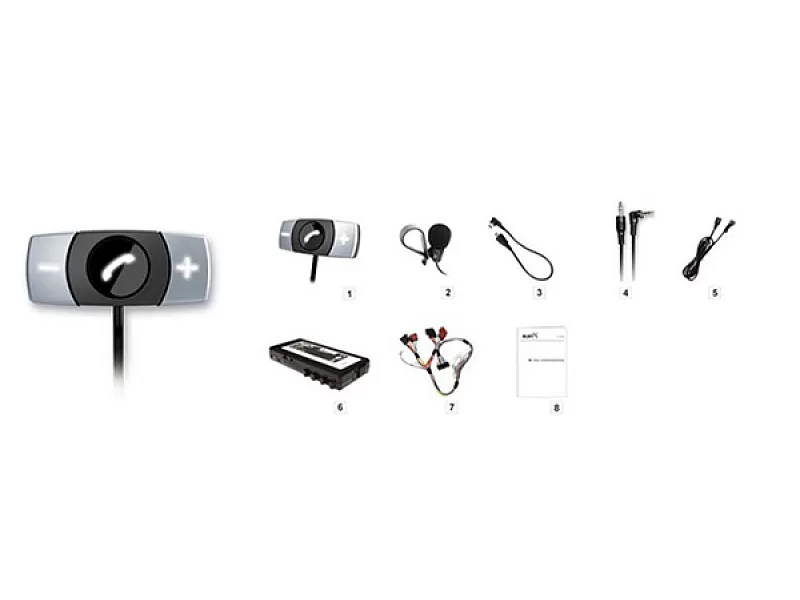 BLUETOOTH HANDSFREE КОМПЛЕКТ KEETEC BURY CC9048 - 5 BLUETOOTH HANDSFREE КОМПЛЕКТ KEETEC BURY CC9048 - 5