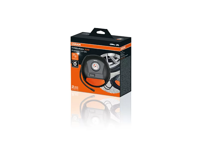 Компресор за гуми Osram TYREinflate 200 12V 120 W Компресор за гуми Osram TYREinflate 200 12V 120 W