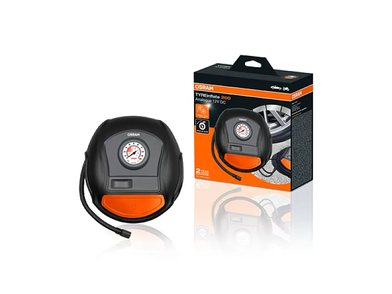 Компресор за гуми Osram TYREinflate 200 12V 120 W - 3 Компресор за гуми Osram TYREinflate 200 12V 120 W - 3