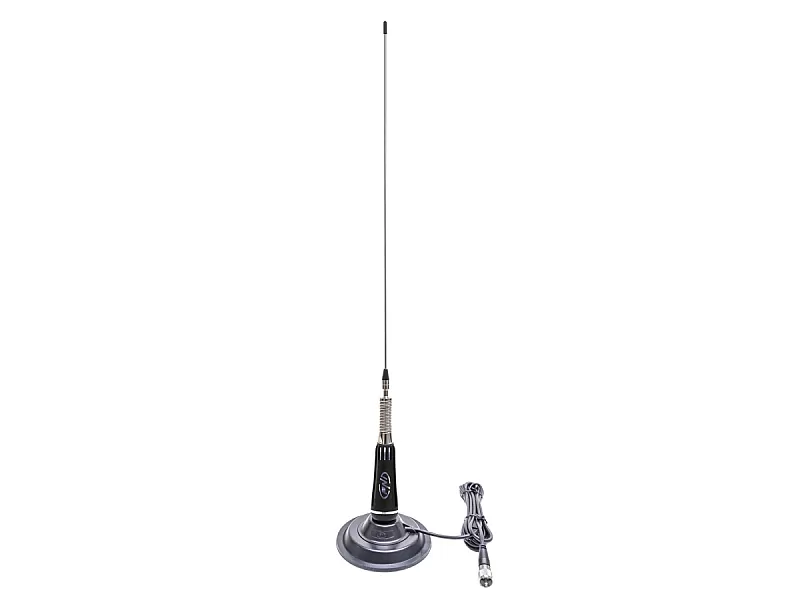 Антена CB PNI LED 2000, 90 см, С магнитна основа 145 мм, 26-28 MHz, 500 W, Свети по време на предаване - 2 Антена CB PNI LED 2000, 90 см, С магнитна основа 145 мм, 26-28 MHz, 500 W, Свети по време на предаване - 2