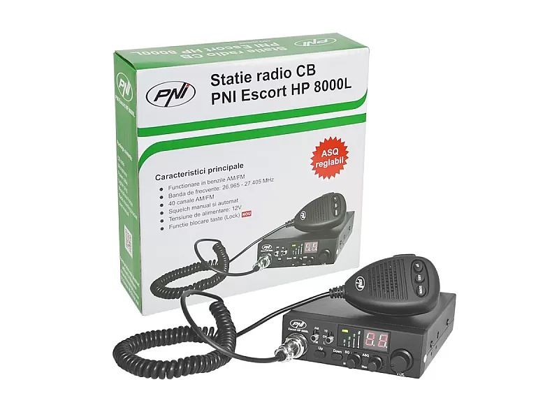 Радиостанция CB PNI Escort HP 8000L с ASQ регулиране - 7 Радиостанция CB PNI Escort HP 8000L с ASQ регулиране - 7