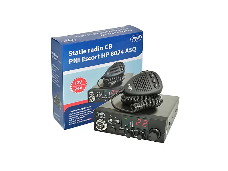 Радиостанция CB PNI Escort HP 8024 ASQ, Регулируема мощност 12V-24V - 4 Радиостанция CB PNI Escort HP 8024 ASQ, Регулируема мощност 12V-24V - 4