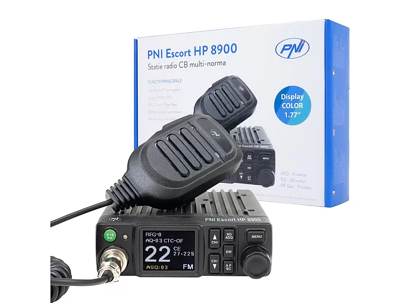 Радио станция CB PNI Escort HP 8900 ASQ, 12V / 24V, RF Gain, CTCSS-DCS, Dual Watch - 3 Радио станция CB PNI Escort HP 8900 ASQ, 12V / 24V, RF Gain, CTCSS-DCS, Dual Watch - 3