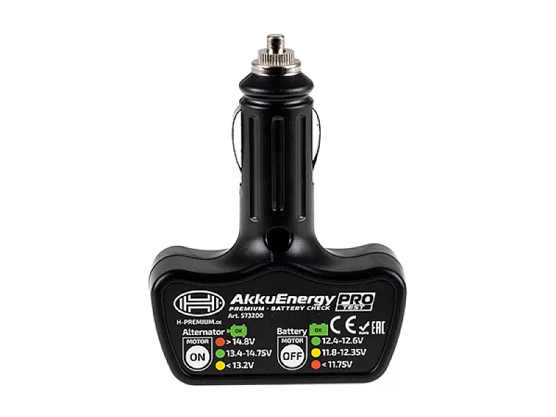 Тестер за акумулатори HEYNER AKKU ENERGY TEST 12V - 4 Тестер за акумулатори HEYNER AKKU ENERGY TEST 12V - 4