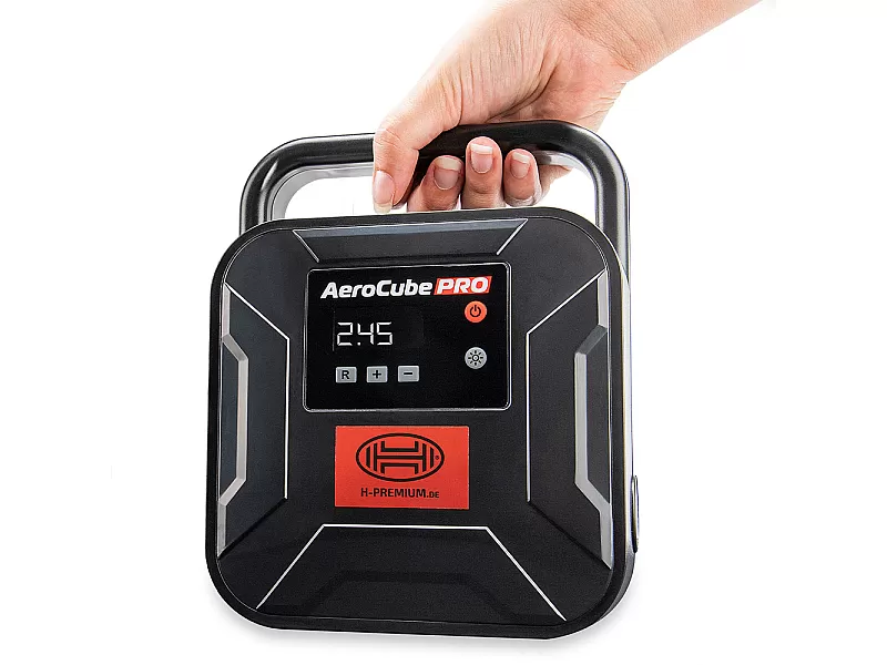 Дигитален компресор за гуми HEYNER AERO CUBE PRO 12V 35L - 9 Дигитален компресор за гуми HEYNER AERO CUBE PRO 12V 35L - 9