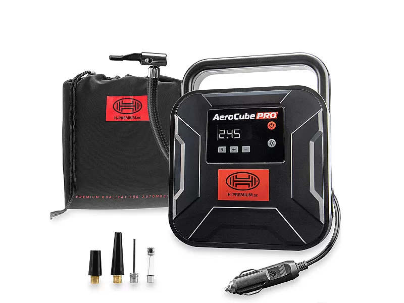 Дигитален компресор за гуми HEYNER AERO CUBE PRO 12V 35L - 7 Дигитален компресор за гуми HEYNER AERO CUBE PRO 12V 35L - 7