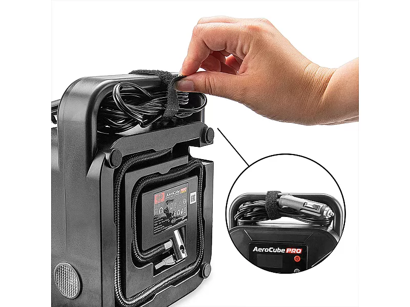 Дигитален компресор за гуми HEYNER AERO CUBE PRO 12V 35L - 4 Дигитален компресор за гуми HEYNER AERO CUBE PRO 12V 35L - 4