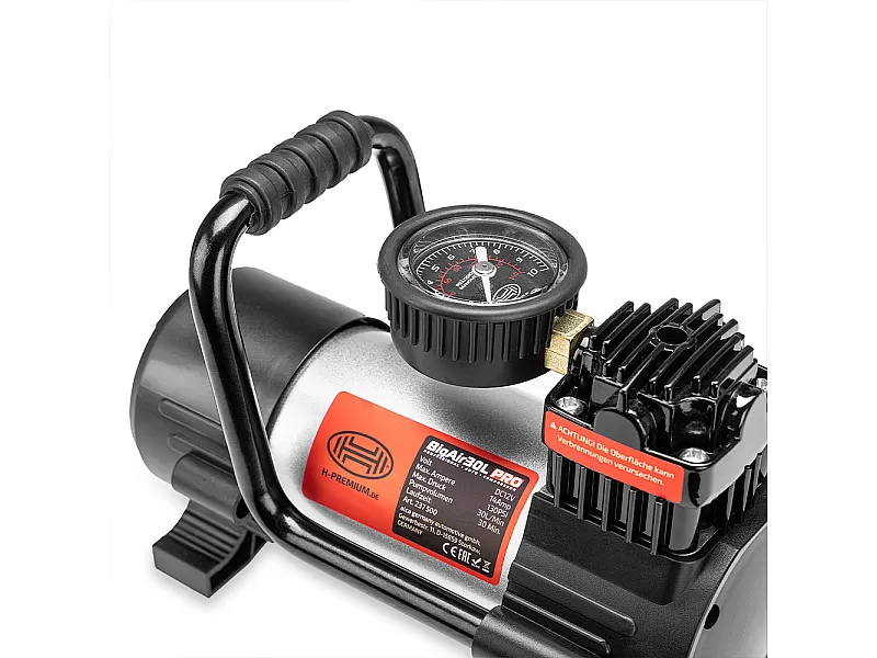 Компресор за гуми HEYNER PREMIUM-KOMPRESSOR 12 V / 30 L Компресор за гуми HEYNER PREMIUM-KOMPRESSOR 12 V / 30 L