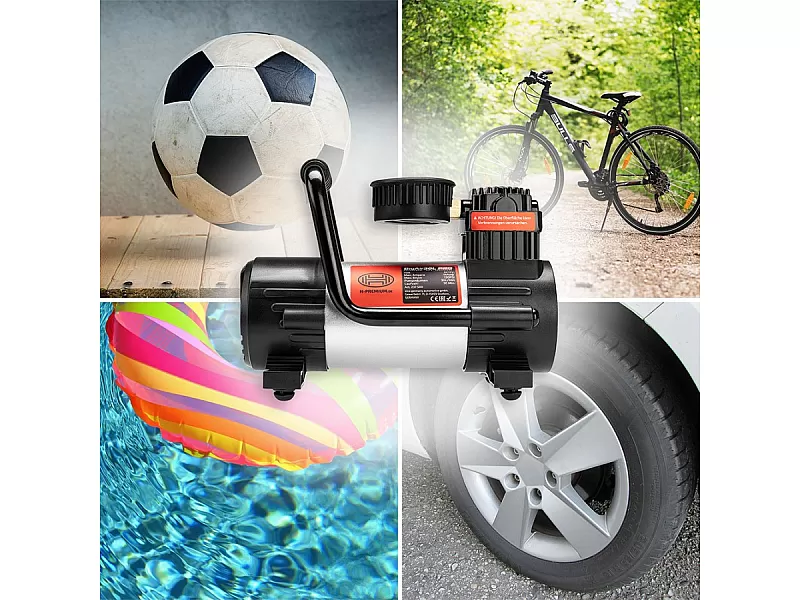 Компресор за гуми HEYNER PREMIUM-KOMPRESSOR 12 V / 30 L - 9 Компресор за гуми HEYNER PREMIUM-KOMPRESSOR 12 V / 30 L - 9