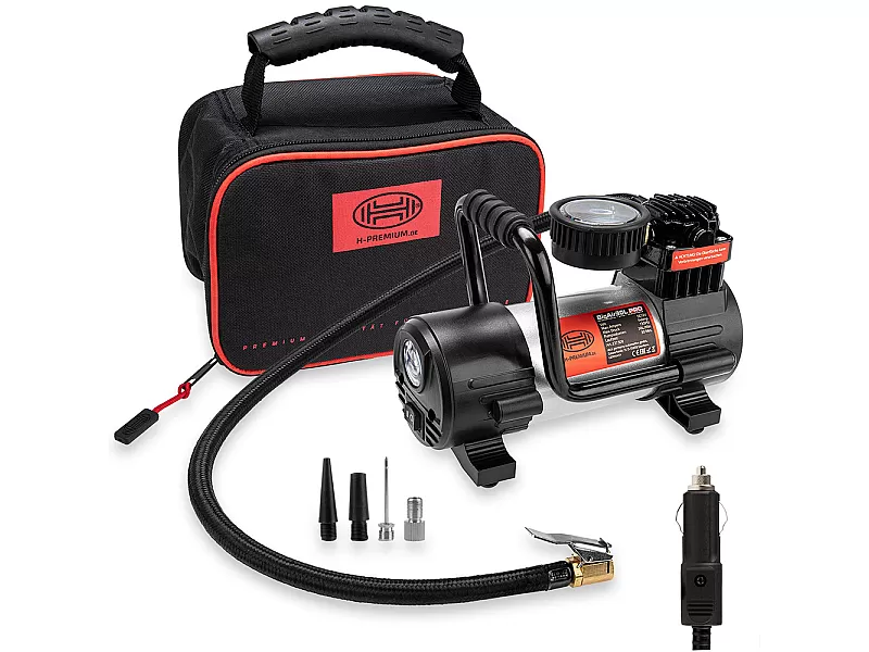 Компресор за гуми HEYNER PREMIUM-KOMPRESSOR 12 V / 30 L - 8 Компресор за гуми HEYNER PREMIUM-KOMPRESSOR 12 V / 30 L - 8