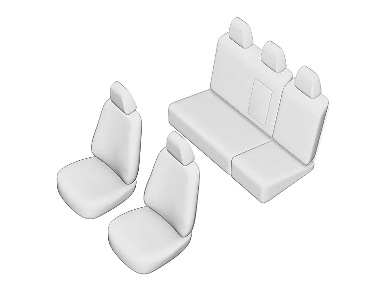 Калъфи за седалки за SEAT CORDOBA 2002-2009 - 5