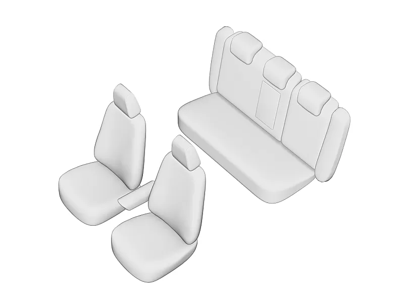 Калъфи за седалки за VOLKSWAGEN PASSAT (B5+) SEDAN 2000-2005 - 5